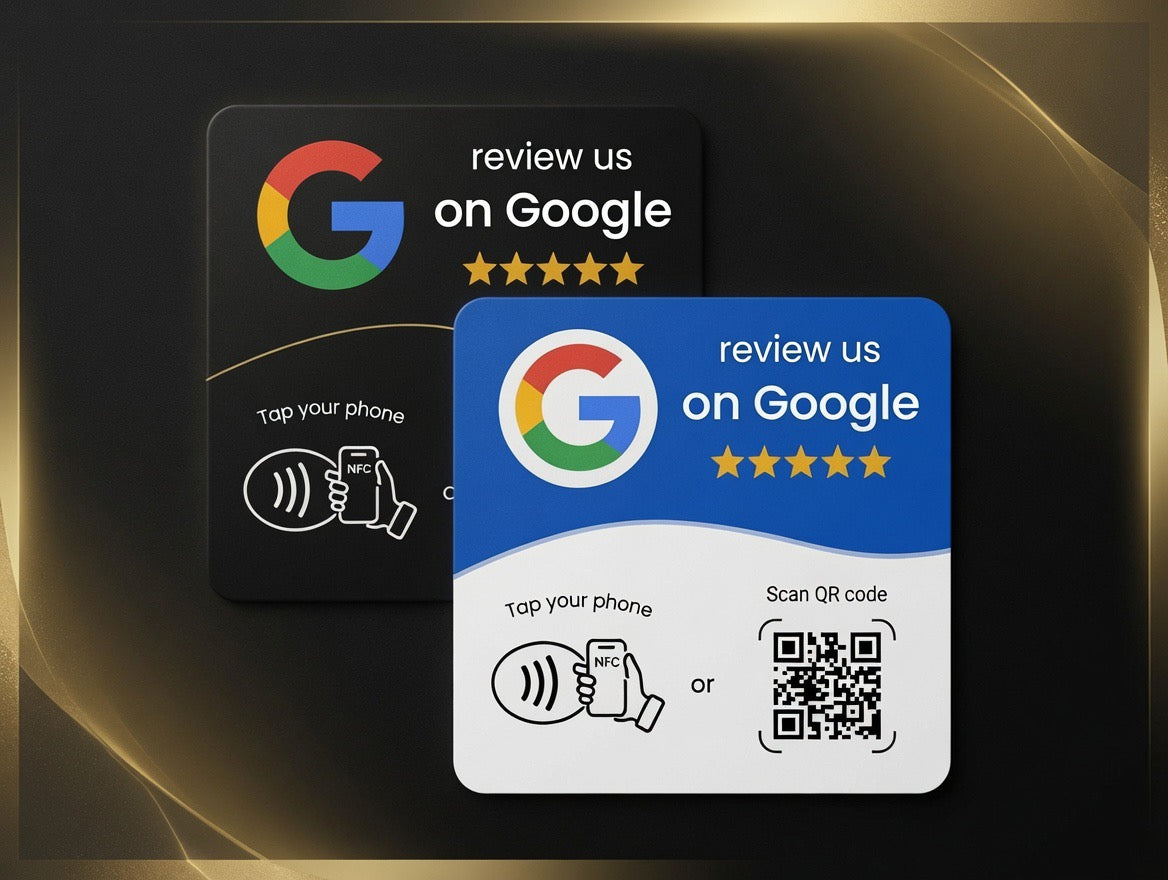 NFC Google Bewertungskarte
